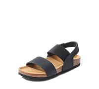 DREAM PAIRS Sabots Birko-Flor, Mules Classiques pour Femmes, Sandales Confortables d'été décontractées SDPW2202W-E Noir Größe 40 (EUR)