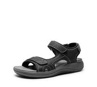 DREAM PAIRS Sandales de Sport pour Femmes Confortable avec des Brides Réglables Sandale de Extérieur Décontractées,Size 39,Noir,DWUMST2503