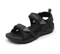 DREAM PAIRS Sandales pour Hommes Sandale de Plage d'été Trekking Water Beach Sports de Plein air Athletic Arch Support Durable SDSA228M Noir SDSA228M Taille 43.5