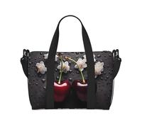 Dream Sac fourre-tout de voyage coloré unisexe, résistant à l'eau, sac de gym de fin de semaine, grande capacité, sac de voyage à bandoulière réglable, Daisy Heart Love Romance, Taille unique