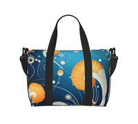 Dream Sac fourre-tout de voyage coloré unisexe, résistant à l'eau, sac de gym de fin de semaine, grande capacité, sac de voyage à bandoulière réglable, Joli escargot., Taille unique