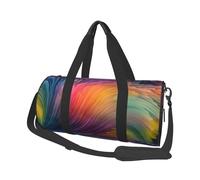 Dream Sacs de voyage et sacs de sport colorés de grande capacité avec poignées en forme d'anneau sur le dessus, sacs à main et sacs à bagages ronds peuvent être utilisés par les hommes et les femmes,