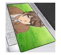 Dream Schoolgirl Tapis de Souris XL 800x300mm Hydrorésistant Anime Mouse Pad Grand Tapis de Souris Gamer avec Base en Caoutchouc Anti-Glissant Surface Texturée pour Ordinateur et PC, E