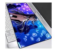 Dream Schoolgirl Tapis de Souris XL 900x400mm Hydrorésistant Anime Mouse Pad Grand Tapis de Souris Gamer avec Base en Caoutchouc Anti-Glissant Surface Texturée pour Ordinateur et PC, C