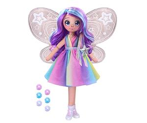 Dream Seekers Dream Bright Stella Fashion Doll with light up wings Includes 5 light up modes and hair accessories Birthday present for girls aged 4 +