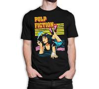 Dream Shirts Pulp Fiction Mia Wallace T-Shirt, Quentin Tarantino Tee(XX-Large)
