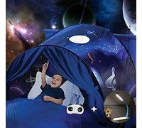 Dream Tents - Tente de Lit Enfants Tente de Rêve Pliable Pop Up Lit Jouer Tentes Cadeaux de Noël (Marche dans l'espace)