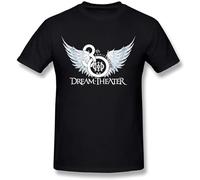Dream Theater Band Logo Men's Cotton T-Shirt Black Shirt Top Tee S