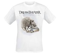 Dream Theater Distance Over Time Album Cover Homme T-Shirt Manches Courtes Blanc L