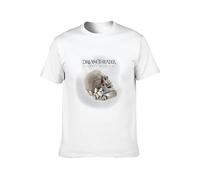 Dream Theater Distance Over Time Cover Men's Cotton T-Shirt White Shirt Top Tee 3XL