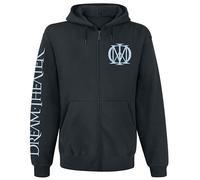 Dream Theater Distance Over Time Homme Sweat-Shirt zippé à Capuche Noir XL