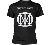 Dream Theater Distance Over Time (Logo) Official Tee T-Shirt Mens Unisex Black(Medium)