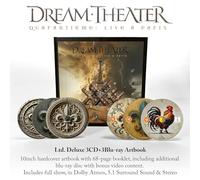 Dream Theater - Dream Theater, Neues Album 2025, Quarantième: Live À Paris 2024, Limitiertes Deluxe-Artbook mit 3 CDs und 3 Blu-rays + 68 Seiten Booklet mit Fotos