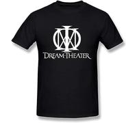 Dream Theater Men's Cotton T-Shirt Black Shirt Top Tee 3XL