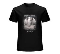 Dream Theater Men's Cotton T-Shirt Black Shirt Top Tee S