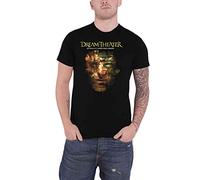 Dream Theater Metropolis SFAM Homme T-Shirt Manches Courtes Noir S 100% Coton Regular/Coupe Standard