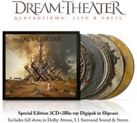 Dream Theater - Quarantieme: Live A Paris [Compact Discs] With Blu-Ray, Digipack Packaging, Slipsleeve Packaging