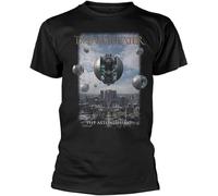 Dream Theater T Shirt The Astonishing Band Logo Official Mens Black Manches Courtes(X-Large)