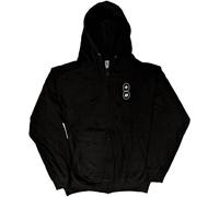 Dream Theater - "Top Of The World Tour 2022" Sweat à capuche avec fermeture éclair pour homme/femme Unie RO10408 (S) (Noir)