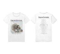 Dream Theatre - T-Shirt # S Unisex White # Skull Fade Out [Import]