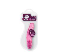 Dream Toys 20849 Jelly Joy 10 Rhythms Vibrating Godemichet Rose 7"