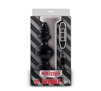 Dream Toys 21132 Menzstuff Plug Anal Vibrant Progressif Spindle Noir 13 cm