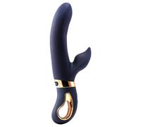 Dream Toys Atropos - vibromasseur chauffant rechargeable - silicone bleu