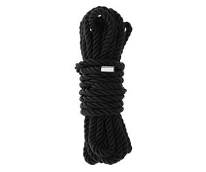 Dream Toys Blaze Deluxe Bondage Rope 5M Black Black Taille Unique
