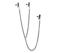 Dream Toys Blaze Deluxe Nipple & Clit Clamps Black Taille Unique