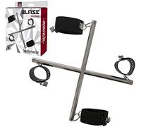 Dream Toys Blaze Hog Tie Cross Bar Black Taille Unique