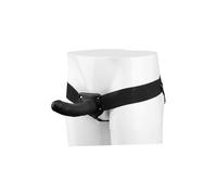 Dream Toys Blaze Vibrating Hollow Strap-On Black Taille Unique