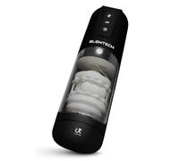 Dreamtoys Blowtech - Masturbateur vibrant noir à mouvement haut/bas