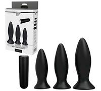 Dream Toys Cheeky Love Booty Cone Training Set Black Taille Unique