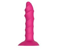 Dream Toys Cheeky Love Twisted Plug With Suction Cu Pink Taille Unique