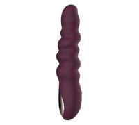 Dream Toys Essentials Ribbed Power Vibe Purple 21,5 cm