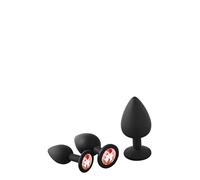 Dream Toys Fantasstic Anal Training Kit Red Stone Black Taille Unique