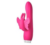 Dream Toys Flirts Butterfly Vibrator Pink 17 cm