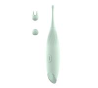Dream Toys Glam Pin Point Stimulator Vibrator Green 17 cm