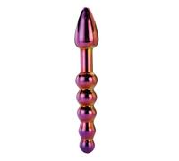 Dream Toys Glamour Glass Ridged Anal Dildo Multicolor Taille Unique