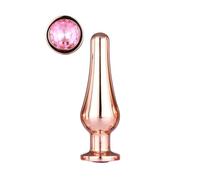 Dream Toys Gleaming Love Rose Gold Pleasure Plug M Gold Taille Unique