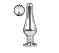 Dream Toys Gleaming Love Silver Pleasure Plug L Silver Taille Unique