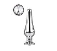 Dream Toys Gleaming Love Silver Pleasure Plug M Silver Taille Unique