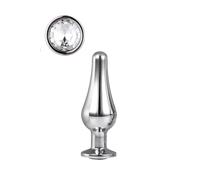 Dream Toys Gleaming Love Silver Pleasure Plug S Silver Taille Unique