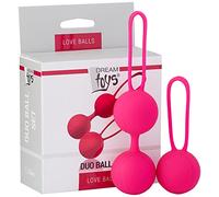 Dream Toys Pleasure Balls & Eggs Duo Ball Set Pink Taille Unique