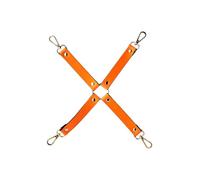 Dream Toys Radiant Hog Tie Glow in The Dark Orange 28 cm