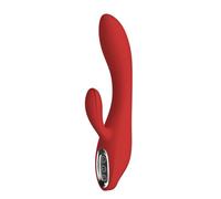 Red Revolution Sofia - vibromasseur rabbit rechargeable - silicone rouge
