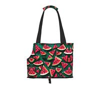 Dream Watermelon Pattern Sac de voyage léger et respirant pour petits chiens