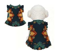 Dream Weaving Print Jupe pour animal de compagnie - Vêtements mignons pour chiens de petite taille pour chiens de Noël et Thanksgiving