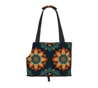 Dream Weaving Sac à main pour petits chiens et chats Motif imprimé | Sac de transport respirant pour animal domestique et sac de voyage portable pour petit chiot, sac à main sécurisé pour animal