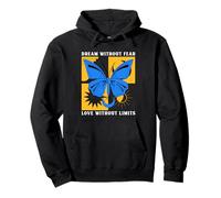 Dream Without Fear Love Without Limits Déclaration Positive Sweat à Capuche